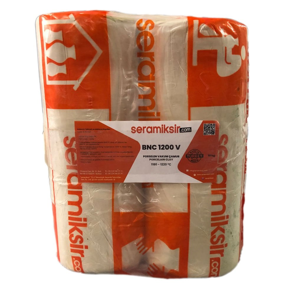 BNC 1200 V - Porselen Vakum Çamur 10 Kg