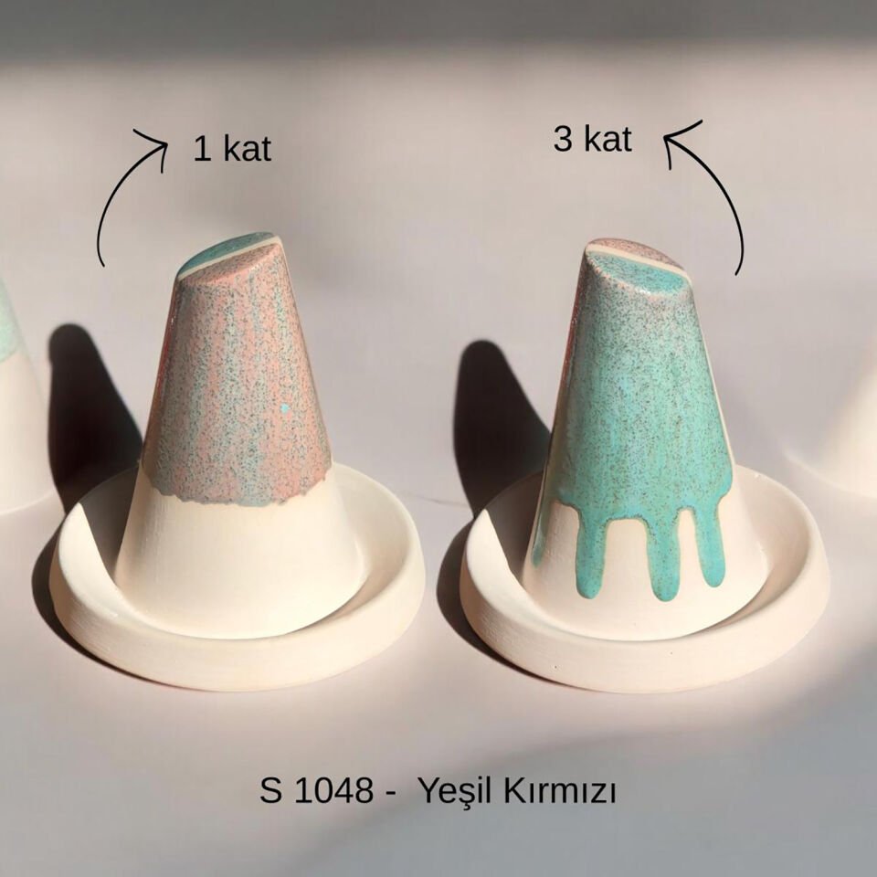 S 1048 - Yeşil Kırmızı