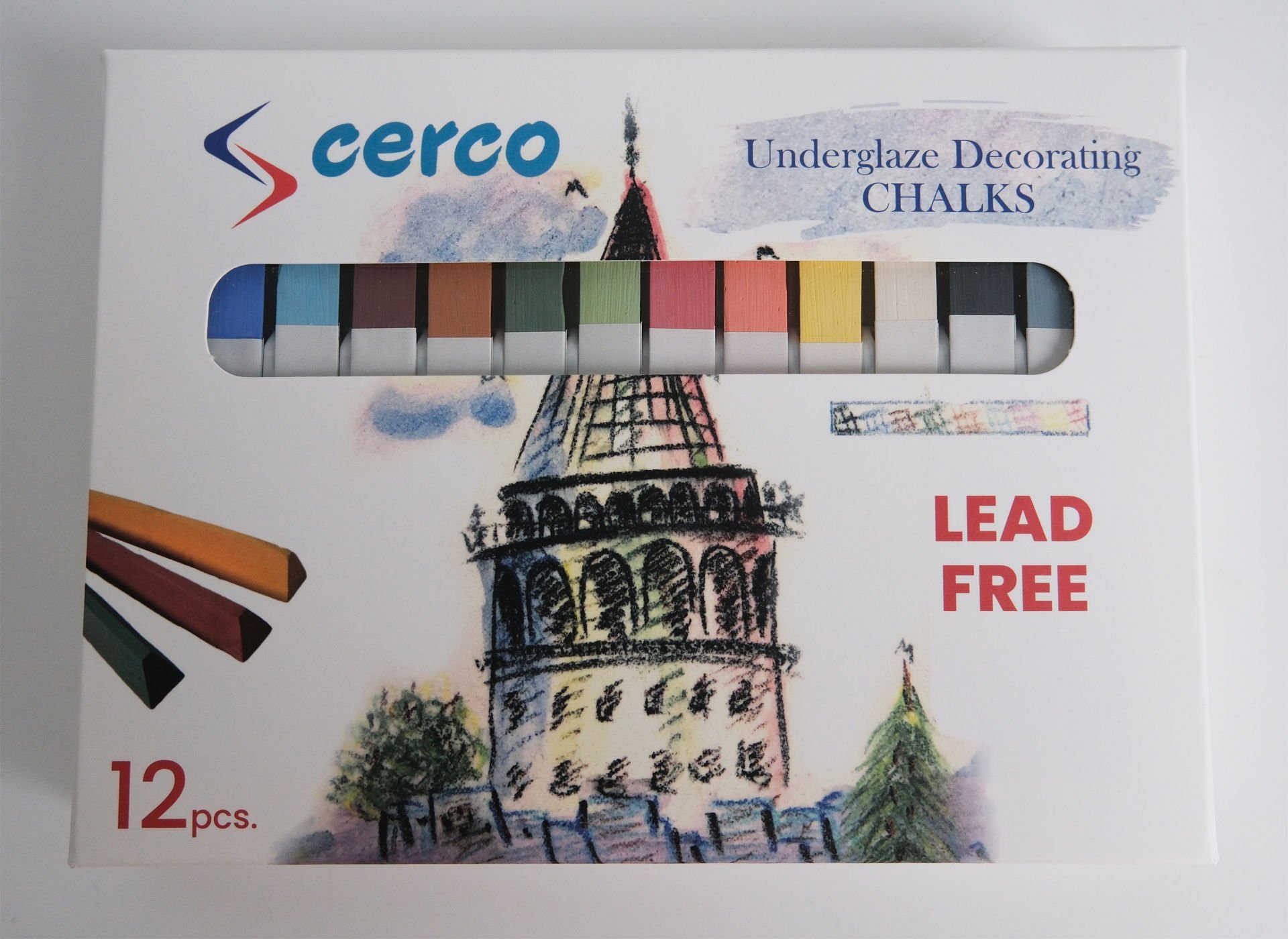 Sır Altı Dekor Kalem Seti (12'li)